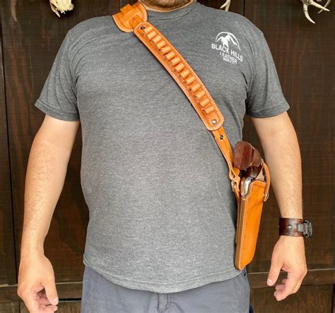 bh hunting bandolier rig   double  single actions