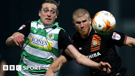 Tom Eaves Yeovil Town Forward Among Six Released By League Two Club