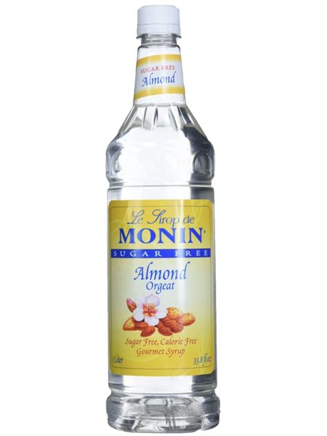 Monin Sugar Free Almond Orgeat Syrup Beanwise