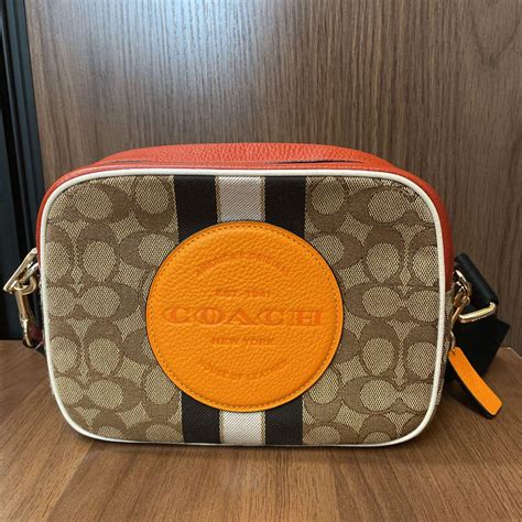 32％割引レッド系【あすつく】 Coach コーチ ショルダーバッグ オレンジ ショルダーバッグ バッグレッド系 Otaonarenanejp