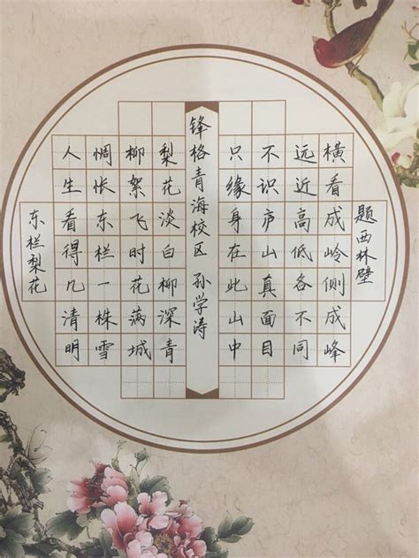 锋格练字学员作品 练字品牌加盟教培机构增项锋格练字全国600校区展示