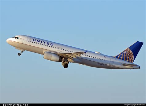 N Ua Airbus A United Airlines Scot Wattawa Jetphotos