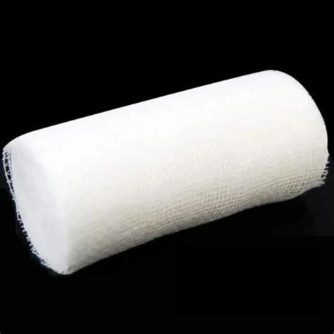 White Short Stretch Compression Roller Bandage For Surgical Dressing