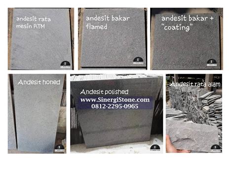 Katalog Produk Batu Alam Andesit Sinergi Stone