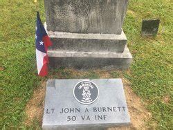 John Anderson Burnett 1840 1920 Memorial Find A Grave