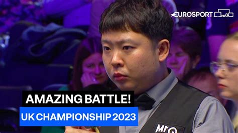 WHAT A BATTLE Luca Brecel Vs Zhang Anda 2023 UK Championship