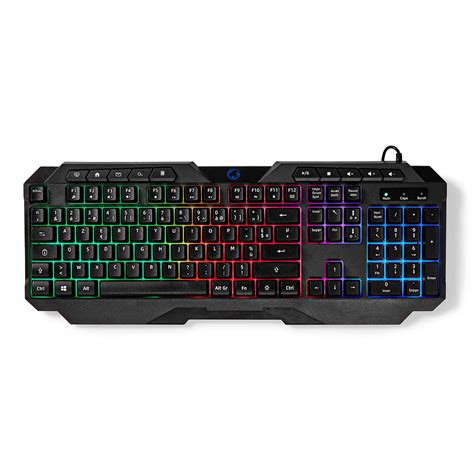 Wired Gaming Keyboard | USB Type-A | Membrane Keys | LED | AZERTY | FR ...