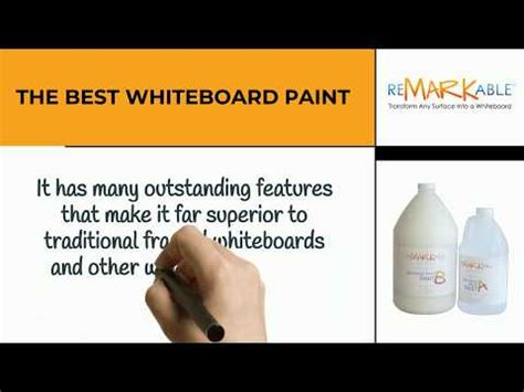 Whiteboard Paint What Makes The Best Whiteboard Paint