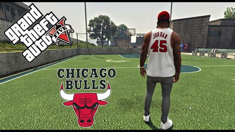 Grand Theft Auto V Chicago Bulls Jerseys Hats Pack Youtube