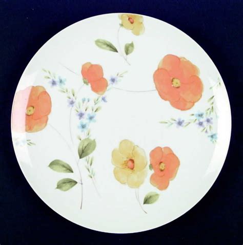 Dancing Flowers Dinner Plate By Mikasa Replacements Ltd