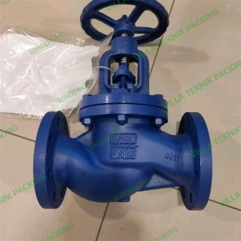 Jual Globe Valve Cast Iron Pn16 2 Inch Globe Valve Pn16 Flange Dn50 Jakarta Barat Villa