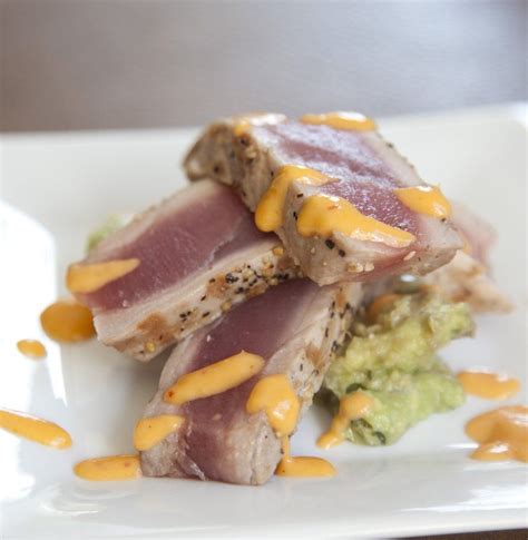 Seared Ahi Tuna Appetizer