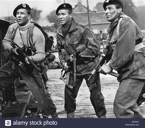 Peter Lawford And Richard Todd The Longest Day 1962 Stock Photo Royalty