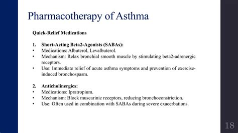 Pharmacotherapy Of Asthma And Chronic Obstructive Pulmonary Disease