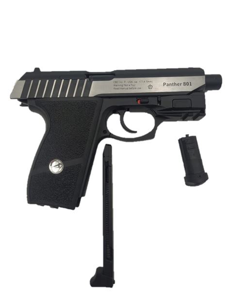 Pistolet BORNER PANTHER 801 Laserowy Celownik Kacikwedkarski Pl