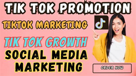 Do Tik Tok Promotion Tik Tok Marketing Tik Tok Growth Social Media Marketing By Projoke Fiverr