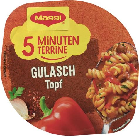 Maggi Minuten Terrine Gulasch Topf Ungarischer Art Online Kaufen Bei