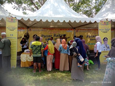 Bupati Tanah Bumbu Buka Pasar Rakyat Untuk Umkm Radio Swara Bersujud