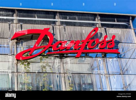 Danfoss, Logo, Sign, Prague, Czech Republic, Europe Stock Photo - Alamy