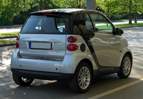 Filesmart Fortwo Coupé 10 Mhd Passion 451 Heckansicht 25 April