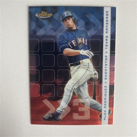 2002 Topps Finest 2354 Alex Rodriguez For Sale Online EBay