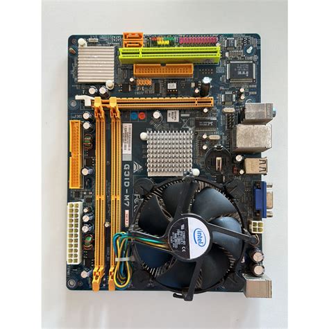 Kit Placa Mae Soket Ddr G D M Cooler Processador Intel