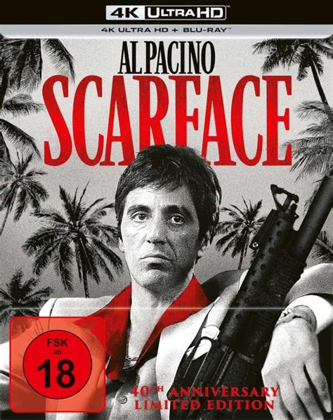 Scarface 1983 40th Anniversary Limited Edition Ultra HD Blu Ray