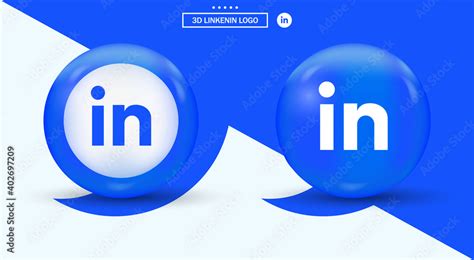 Linkedin Round Logo