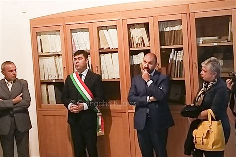 Inaugurato Larchivio Storico Comunale Salvatore Satta La Storia