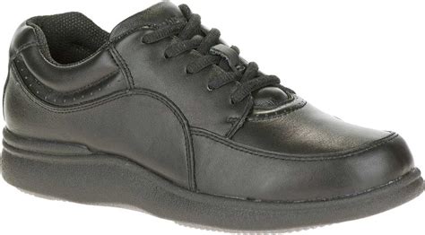 Women S Hush Puppies Powerwalker Black Leather M Walmart