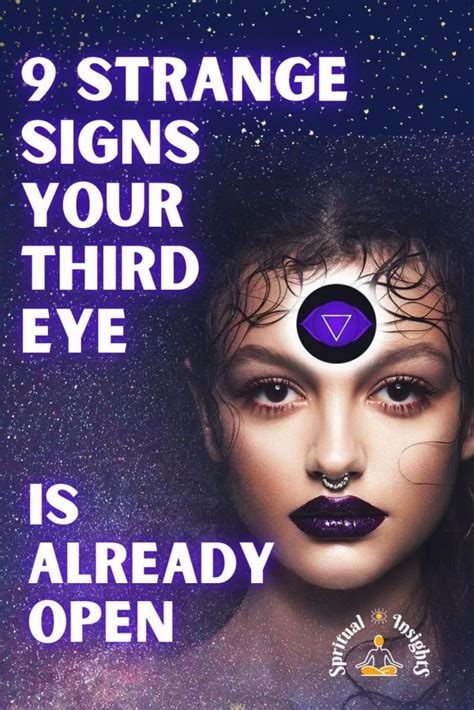 Strange Signs Your Third Eye Is Already Open Third Eye Meditation