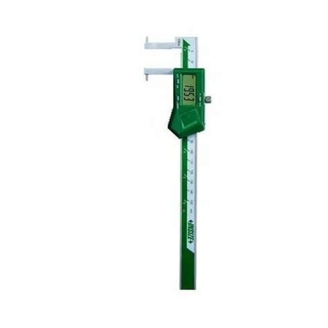 Stainless Steel Insize Digital Caliper With Round Depth Bar For