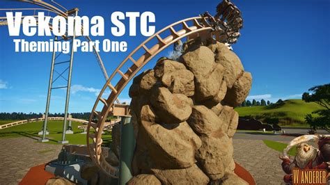 Vekoma Stc Planet Coaster Speedbuild Theming Part One Youtube