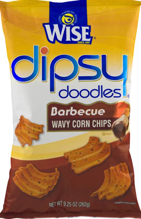 Wise Dipsy Doodles Barbecue Wavy Corn Chips Wise41262281363