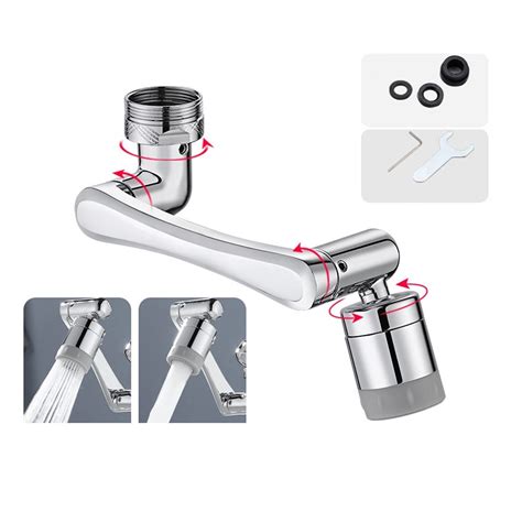 Stainless Steel Universal 1080 Swivel Robotic Arm Swivel Extension