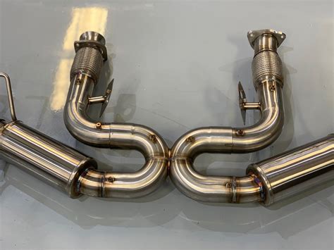 C8 Corvette Bandb Bullet Exhaust System No Afm Valve