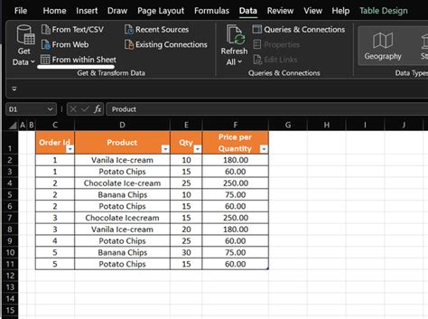 How To Use Power Query As A Pivot Table Data Source Geeksforgeeks