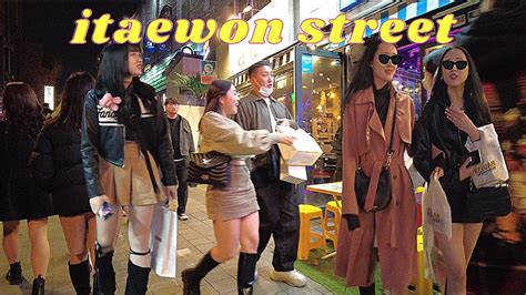 K Itaewon Class Let S Walk Together On The Itaewon Club Street In