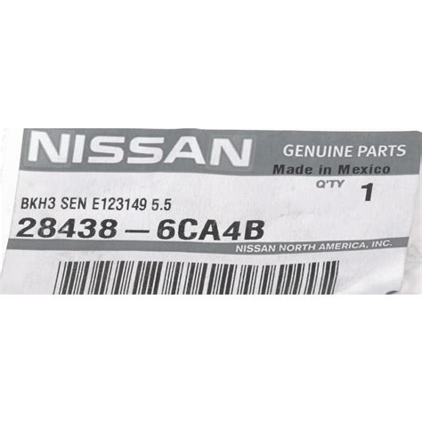 Sensor De Ayuda De Estacionamiento Nissan Altima Maxima