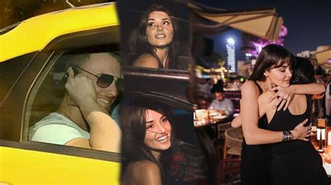 Hande Erçel y Kerem Bursin se fueron juntos de la fiesta YouTube