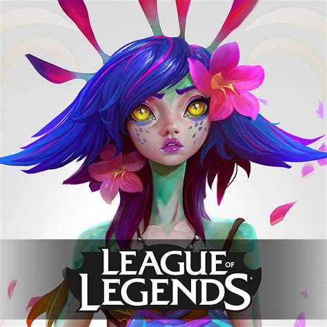 Neeko The Curious Chameleon Concept Art League Of Legends Daniel