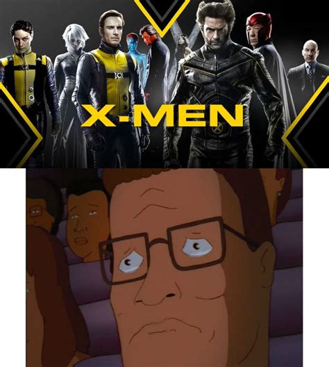 Hank Hill crying about X-Men MCU news by KurisuWriting on DeviantArt