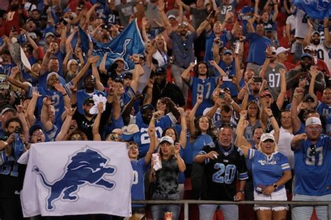 Lions fans unsurprisingly expected to travel well for NFC championship ...