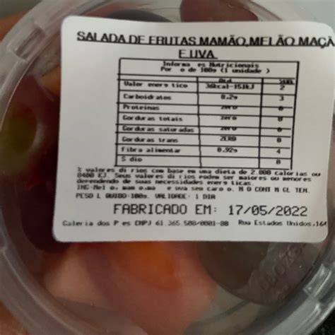 Galeria Dos Paes Salada De Frutas Reviews Abillion