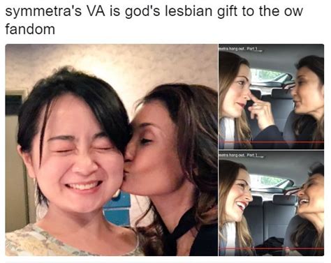 Symmetra S VA Is God S Lesbian Gift To The Ow Fandom HaflQ Cut P N 1 Mei Overwatch