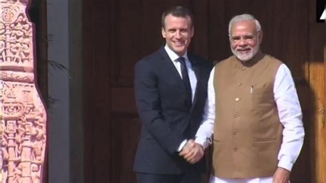 India France Strategic Partnership Pm Modi Accepts Emmanuel Macrons