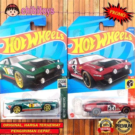 Merah Hijau Hotwheels Dimachinni Veloce Blue Red Green