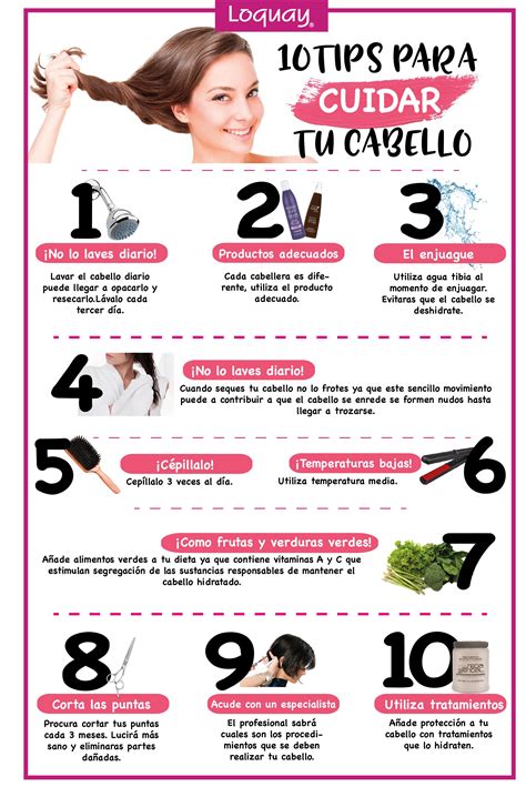 10 Tips Para Cuidar Tu Cabello Cuidados Para El Cabello Cómo Cuidar