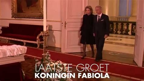 Laatste Groet Aan Koningin Fabiola Youtube