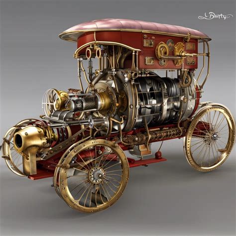 Steampunk Car Ai Generated Artwork Nightcafe Creator